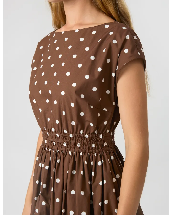 Dion Dress - Chocolate Spot COMING SOON