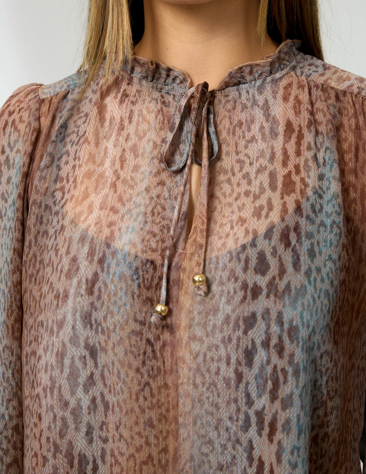 Dixie Blouse - Spring Leopard COMING SOON