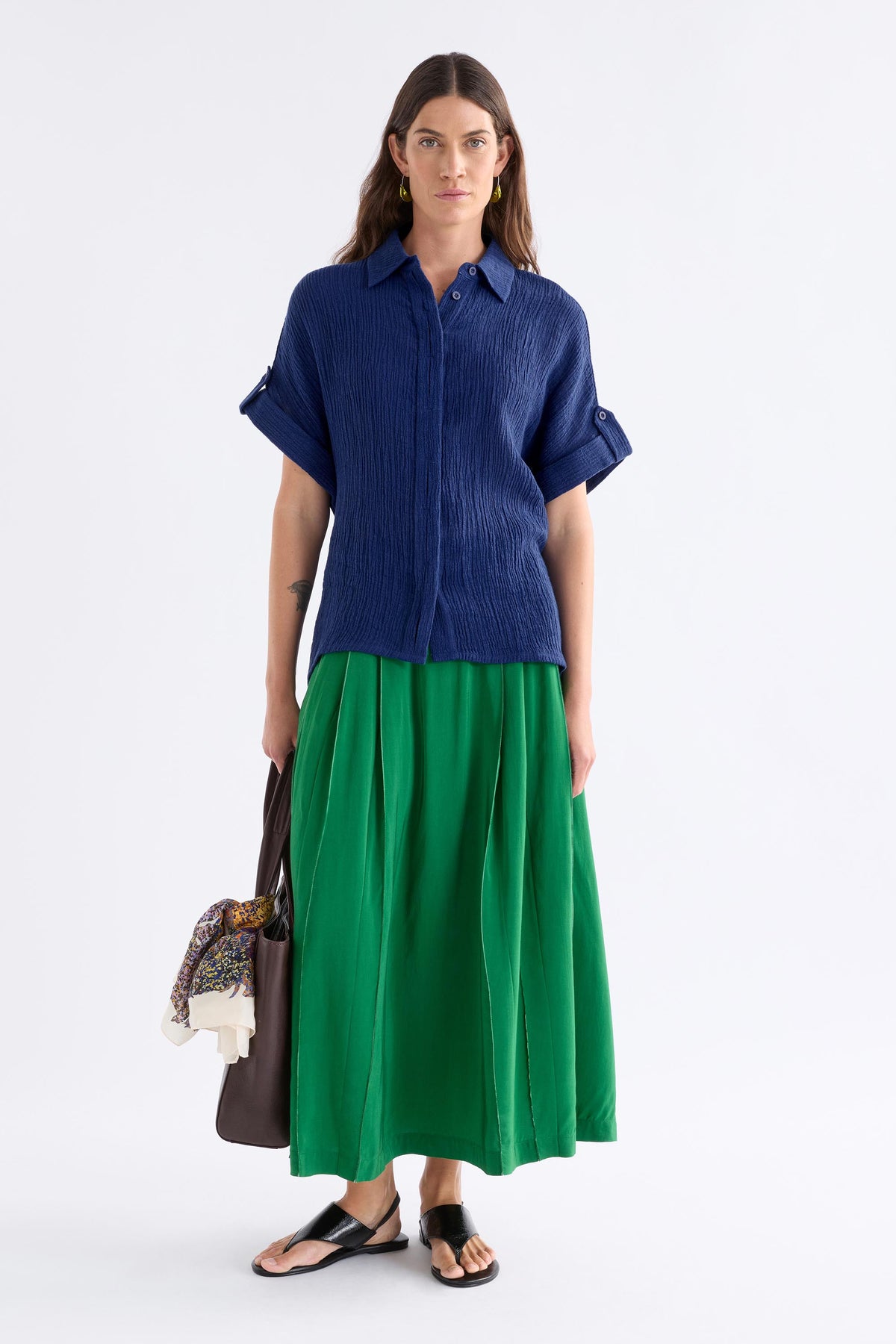 Elk Edeka Shirt - Vibrant Blue