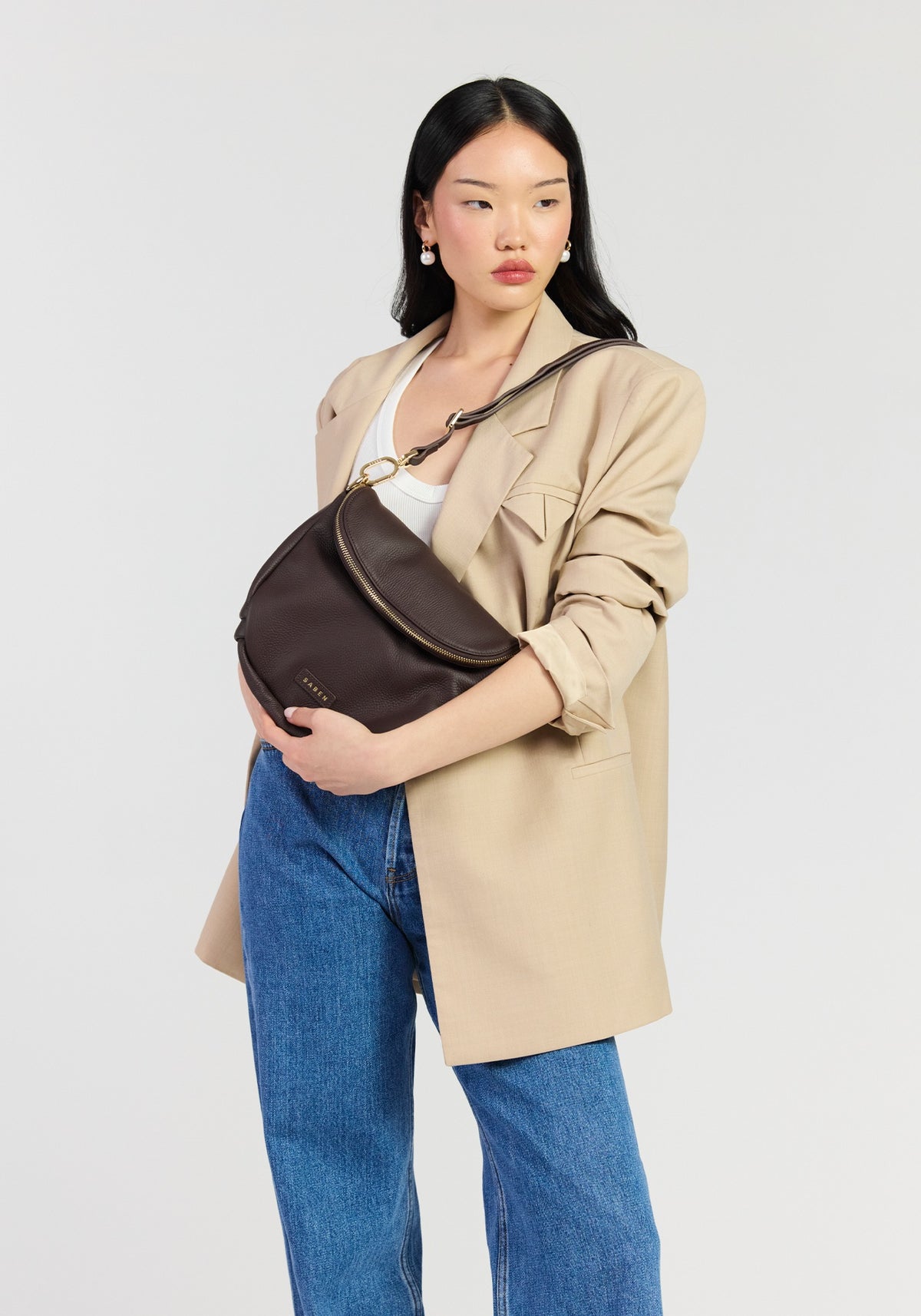 Saben Fifi Crossbody Bag - Cacao