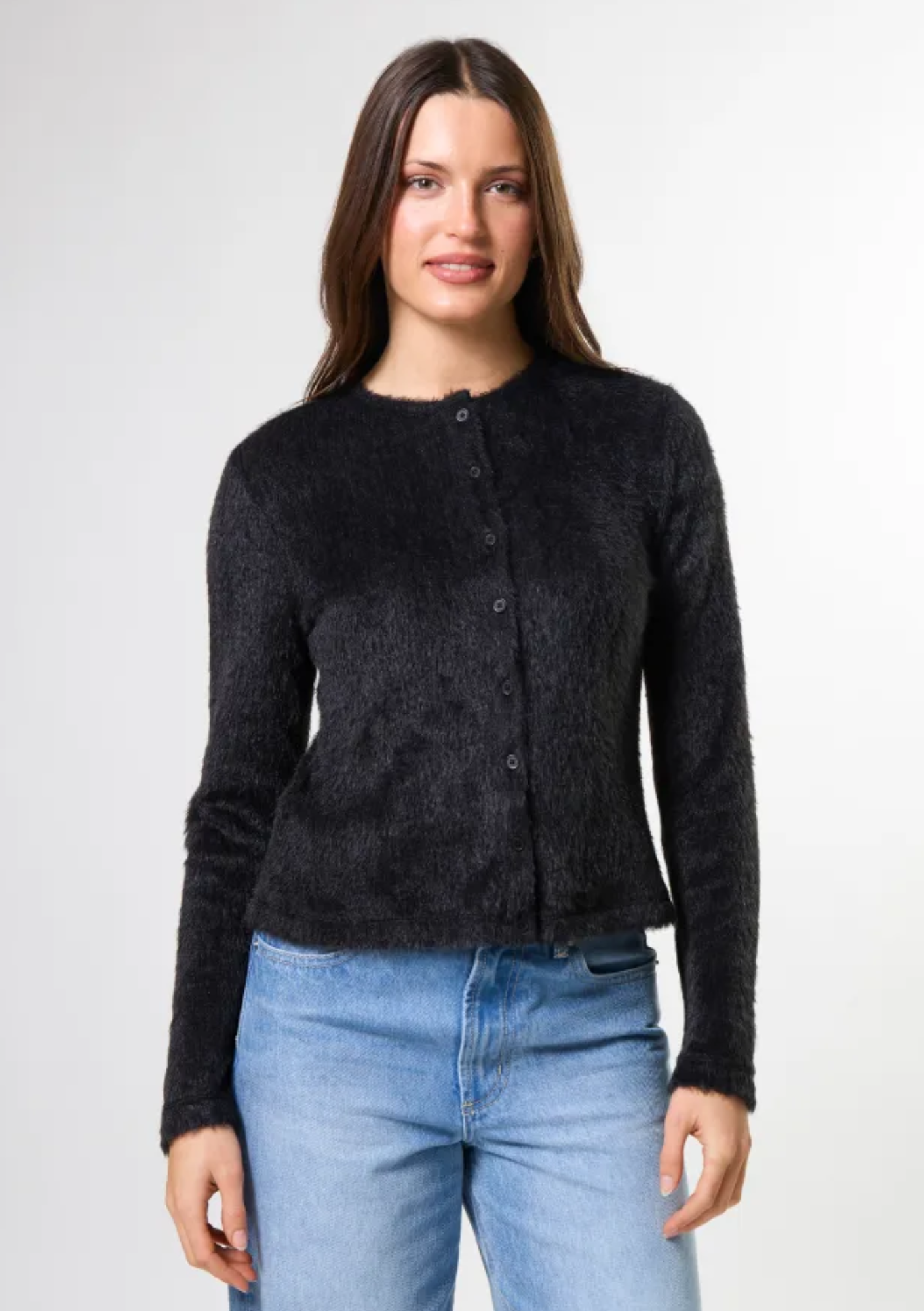 Flossie Cardigan - Black