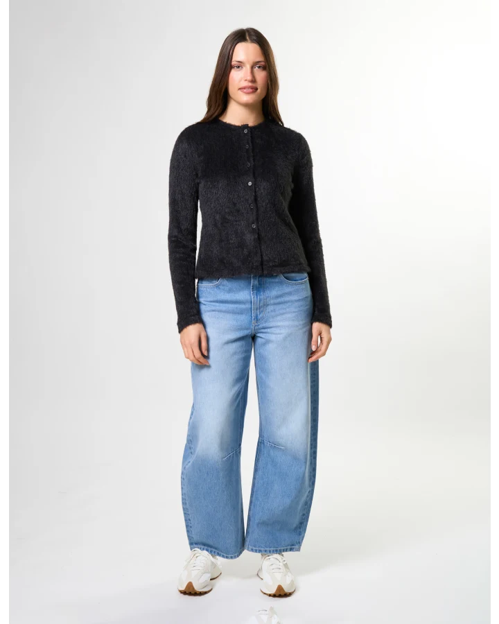 Flossie Cardigan - Black
