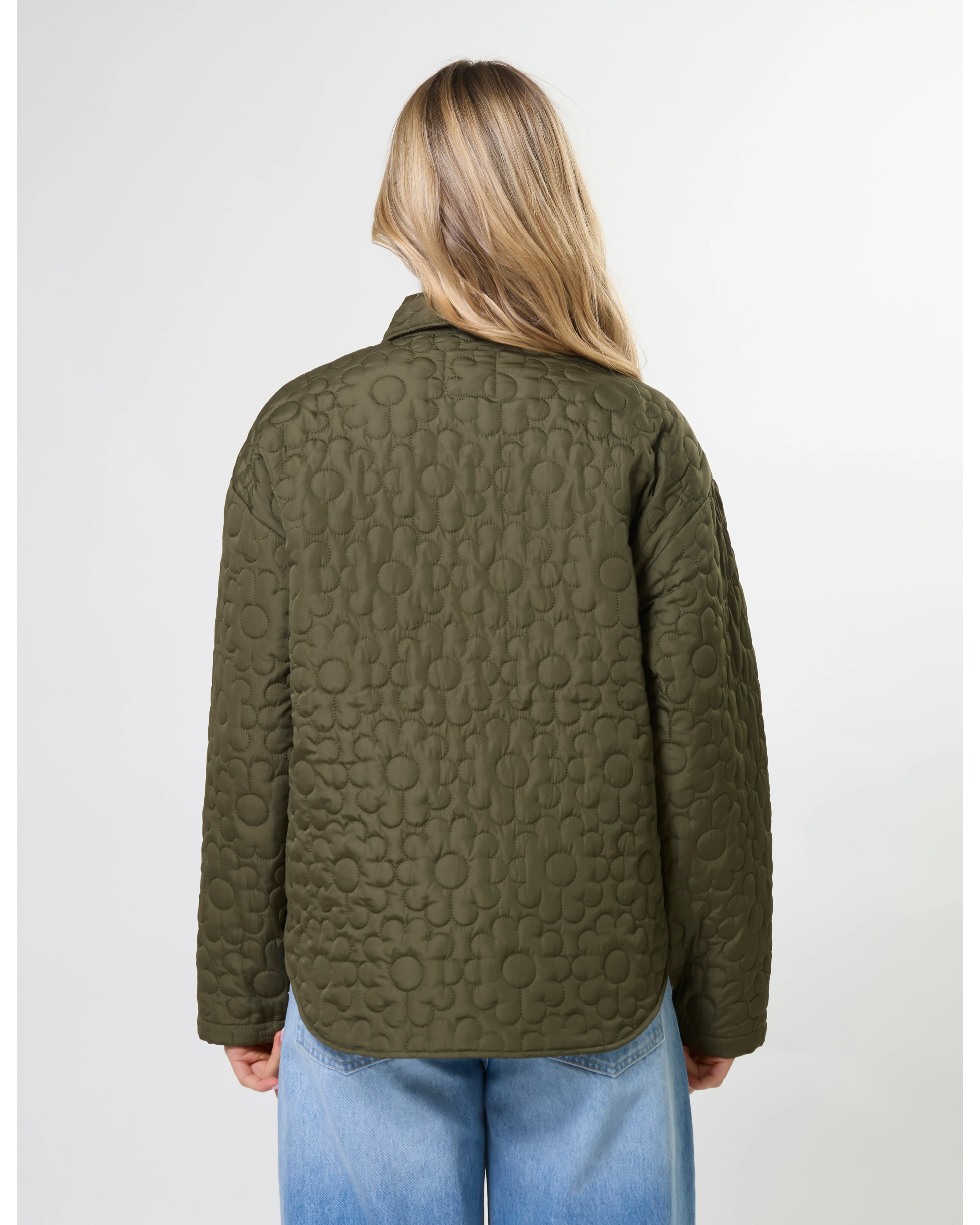 Flowerly Jacket - Army