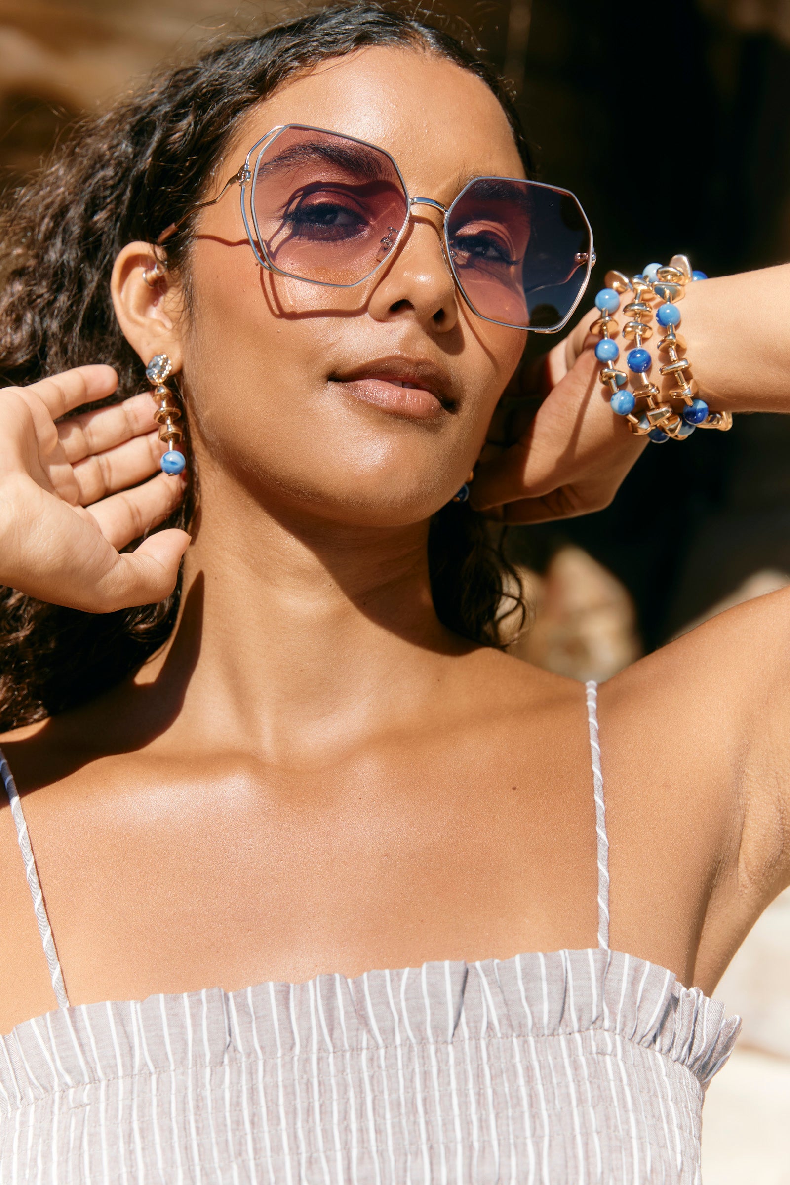 Frances Earring - Azure COMING SOON