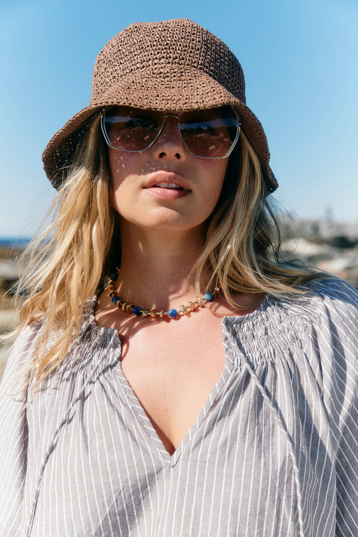 Isle of Mine Frances Necklace - Azure