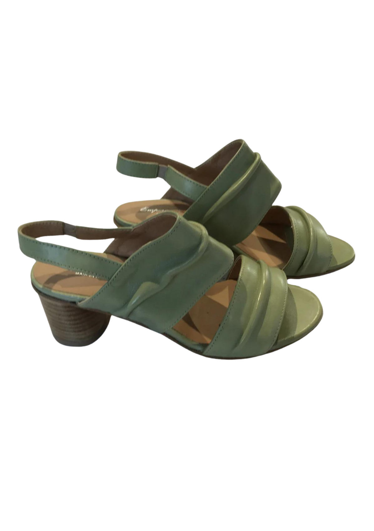 Emporio Italia CLEARANCE Gianna Heels - Army Green