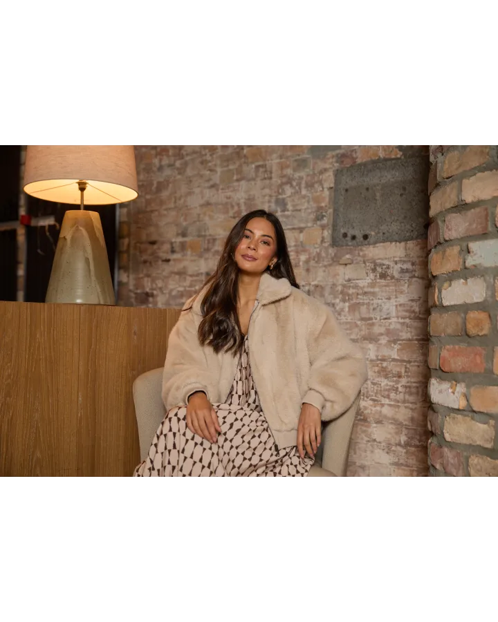 Gigi Jacket - Cloud Cream