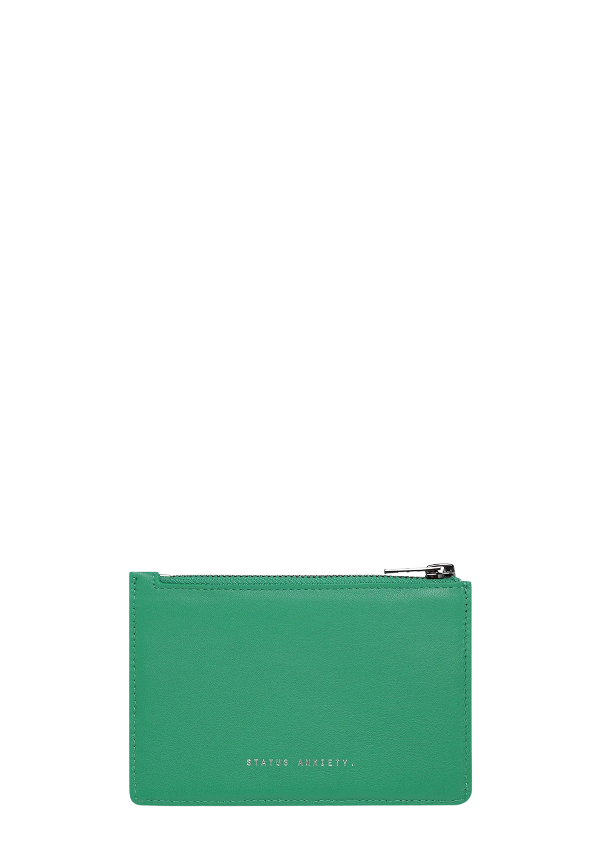 Status Anxiety Gone Again Wallet - Emerald Nappa