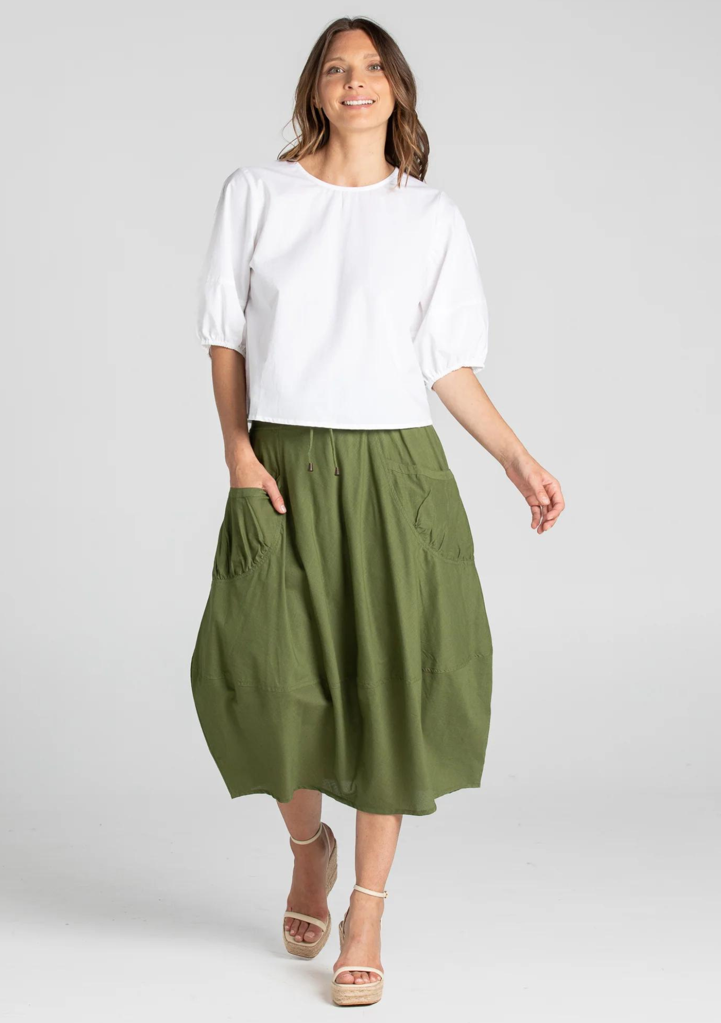 Guru Skirt - Khaki