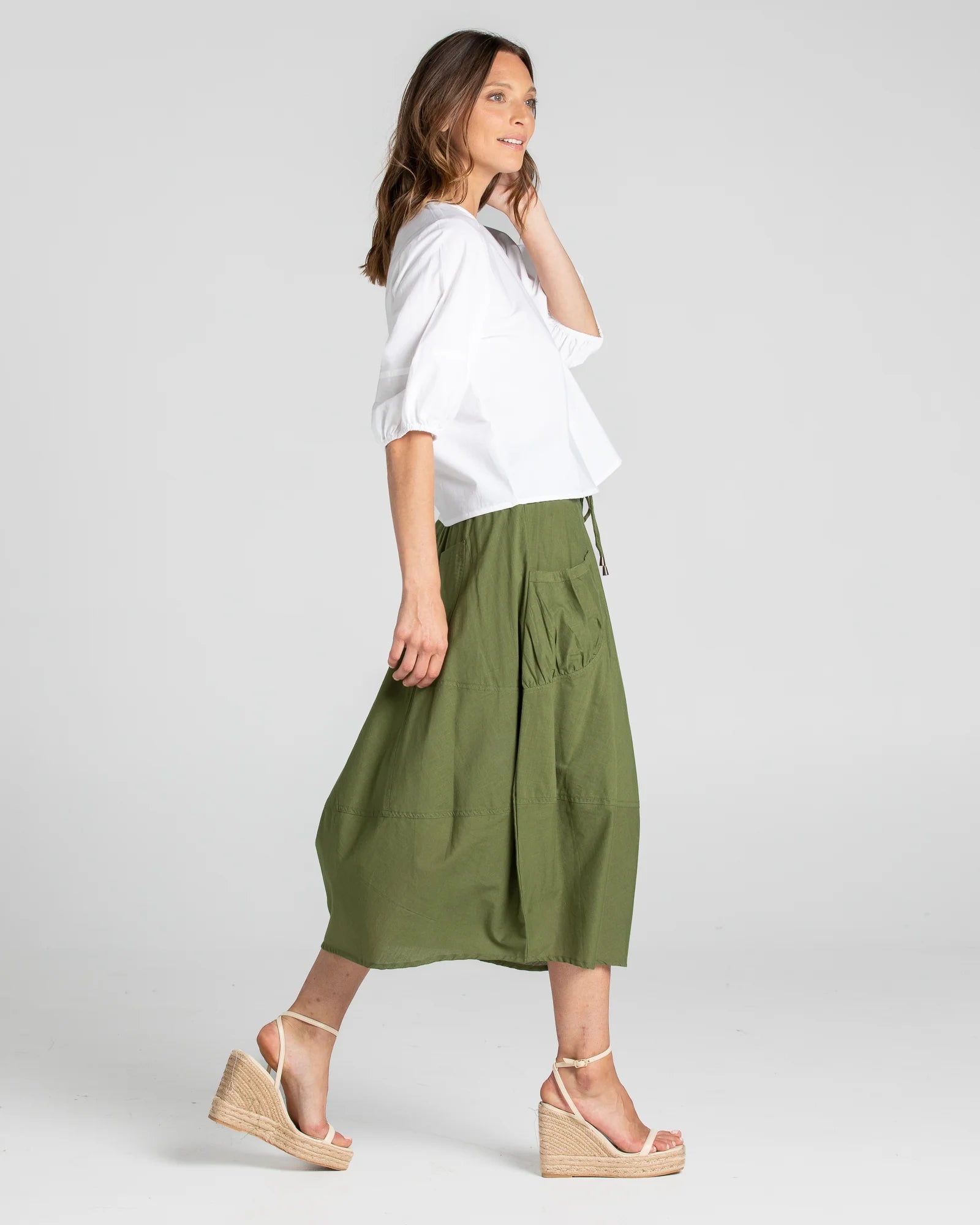 Guru Skirt - Khaki