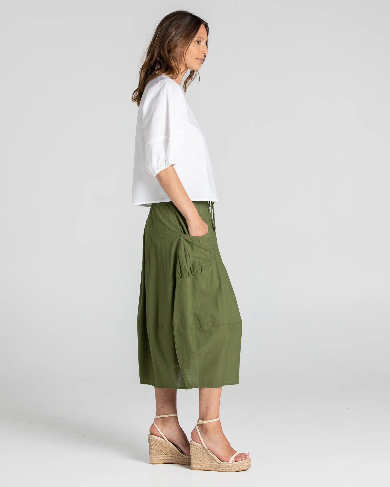 Guru Skirt - Khaki