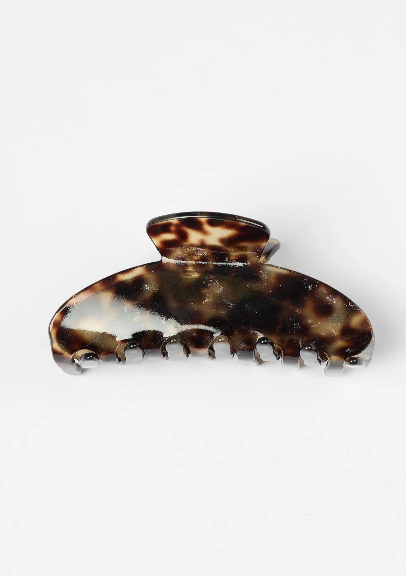 Stella + Gemma Hair Claw - Brown Leopard