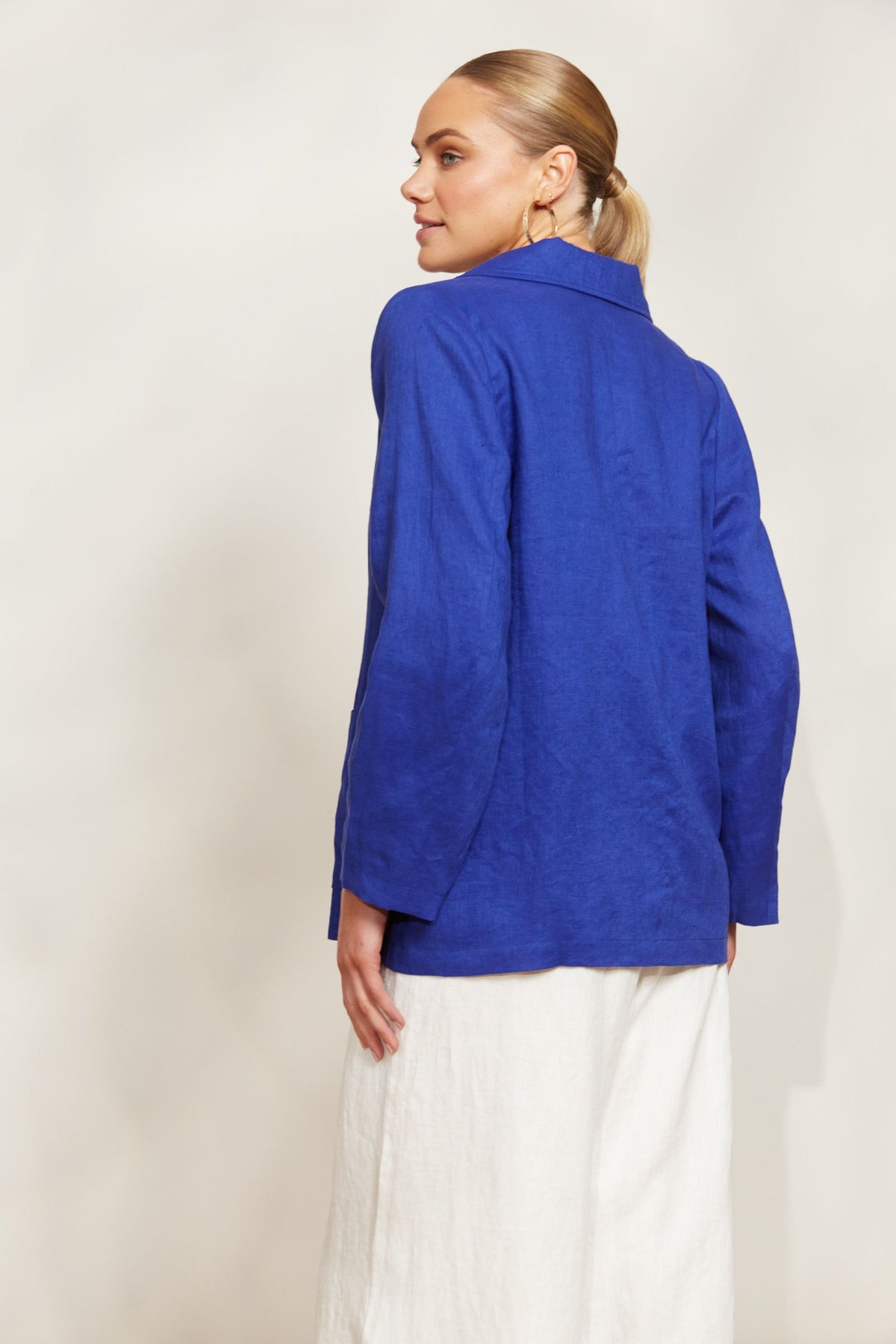 Eb + Ive CLEARANCE Halcyon Blazer - Cobalt