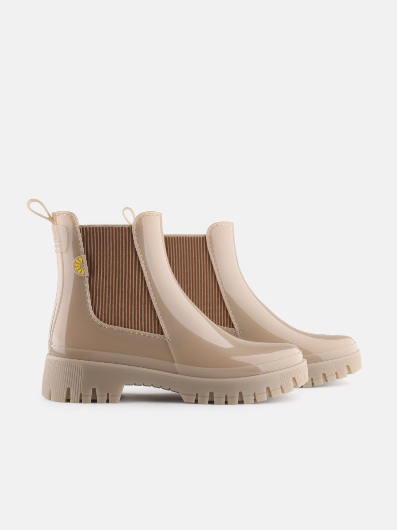 Lemon Jelly Hallie Gumboots - Dusty Nude