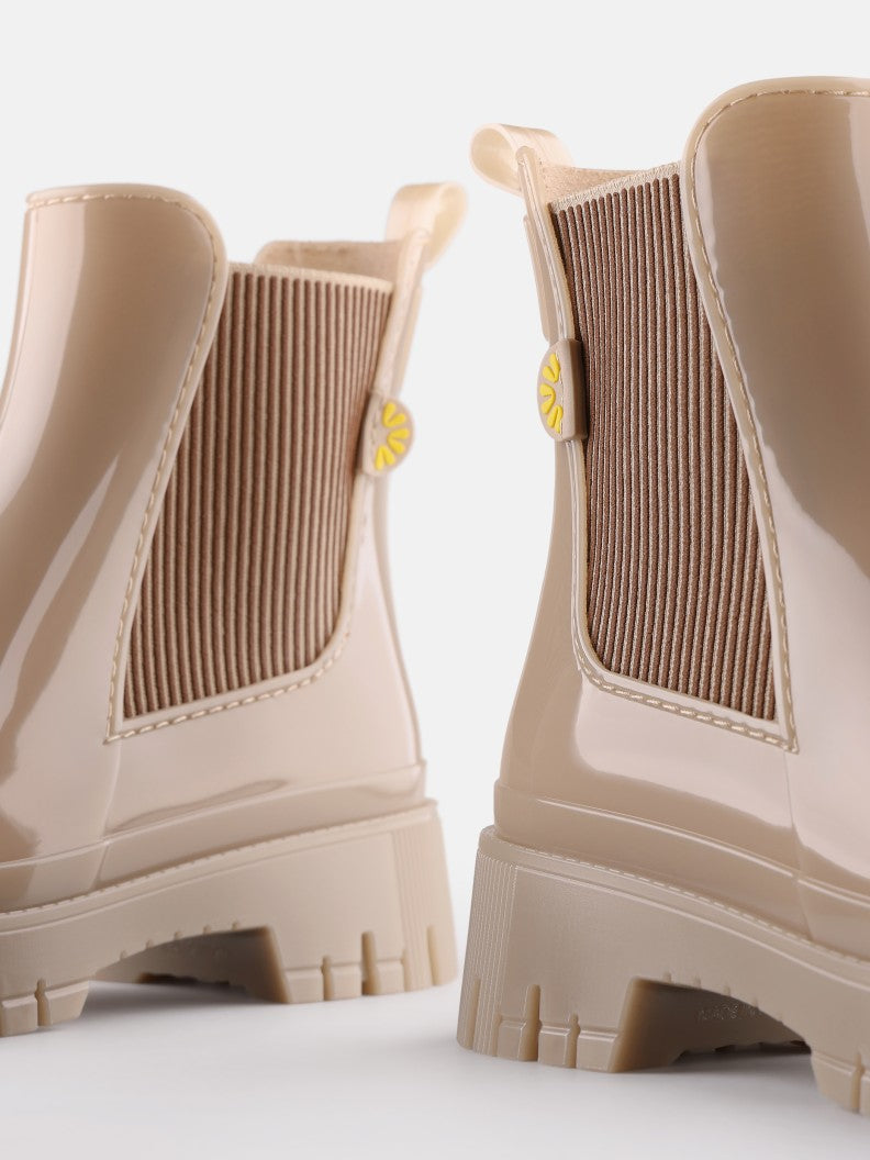 Lemon Jelly Hallie Gumboots - Dusty Nude