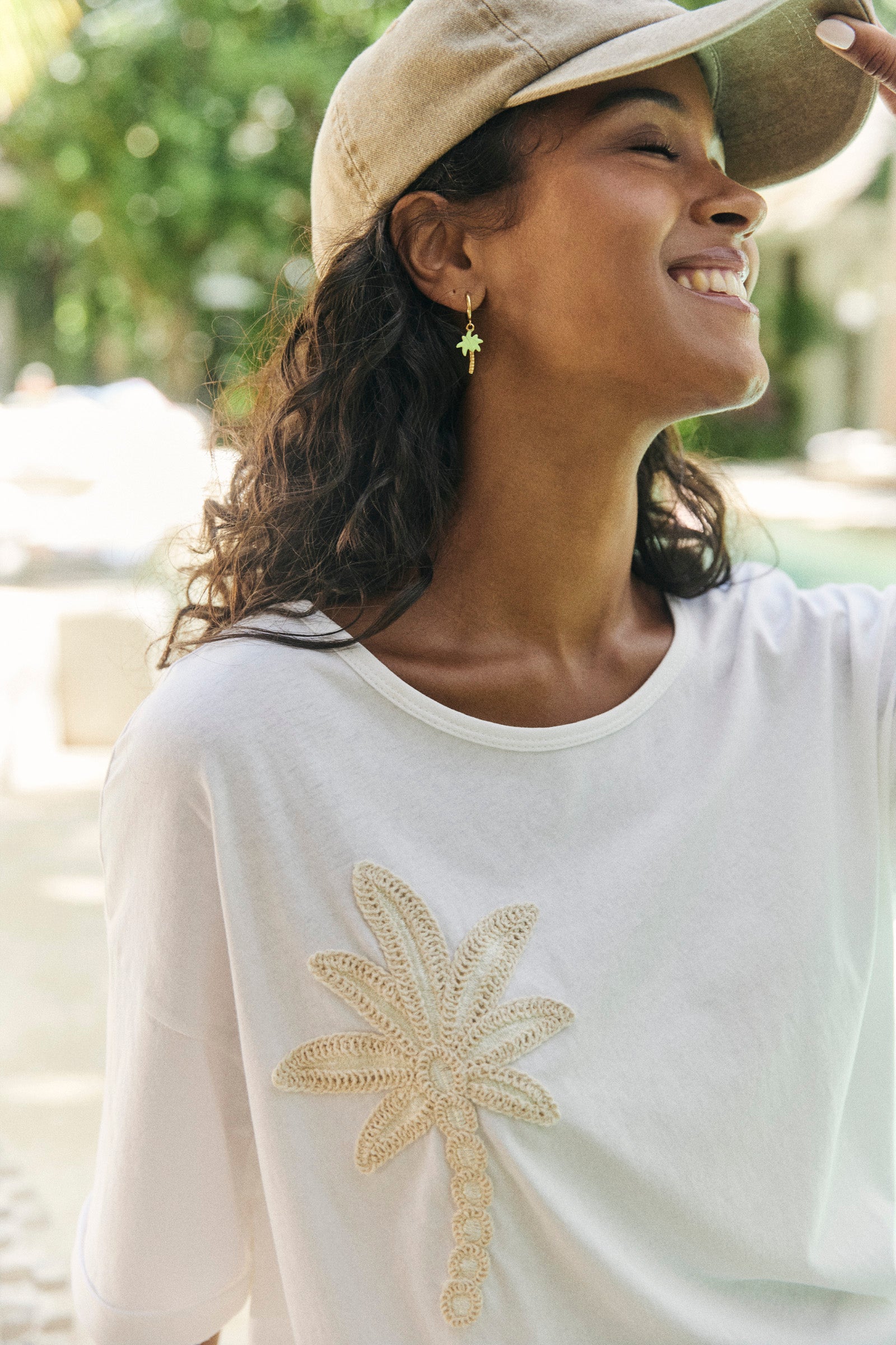 Haven Earring - Palm