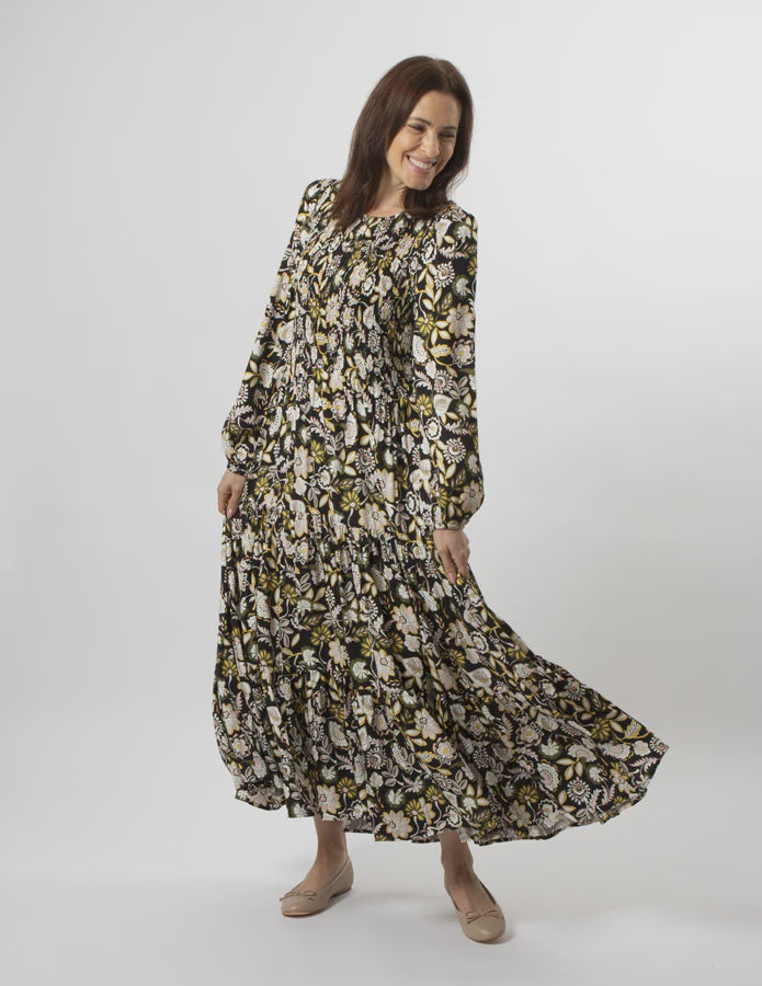 Stella + Gemma CLEARANCE Hazel Dress - Folk Floral