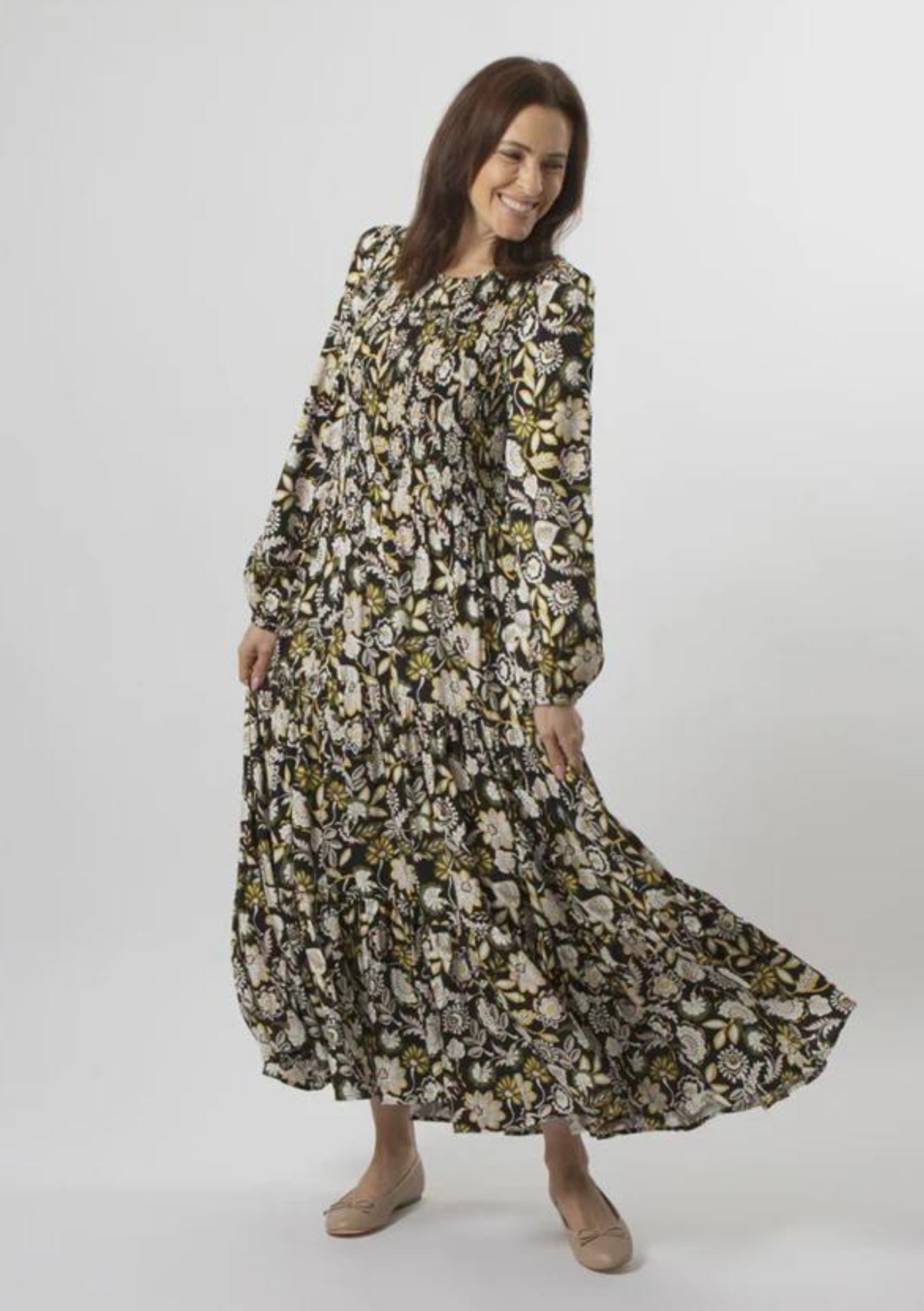 Stella + Gemma CLEARANCE Hazel Dress - Folk Floral