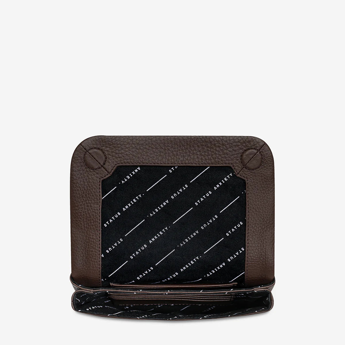 Status Anxiety Impermanent Wallet - Cocoa