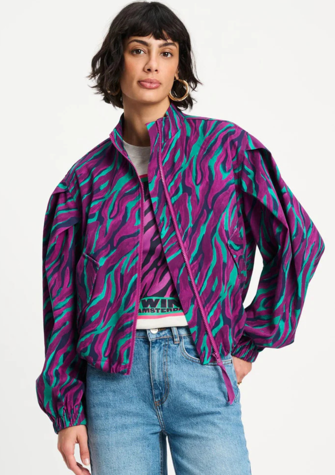 Jacket - Animal Purple PRE ORDER