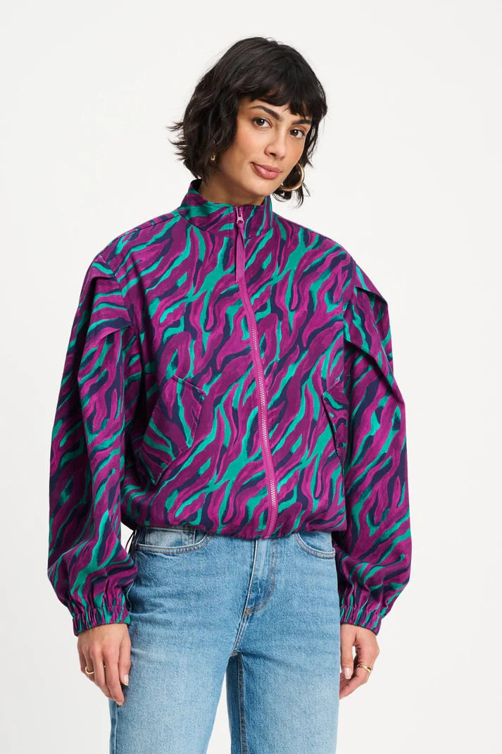 Jacket - Animal Purple PRE ORDER
