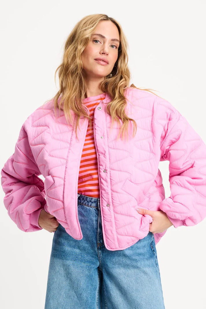 Jacket - Quilted Cheering Pink PRE ORDER