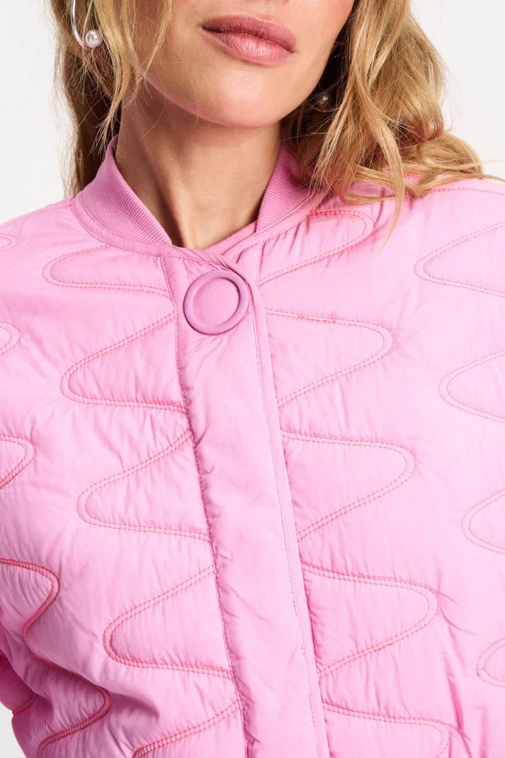 Jacket - Quilted Cheering Pink PRE ORDER