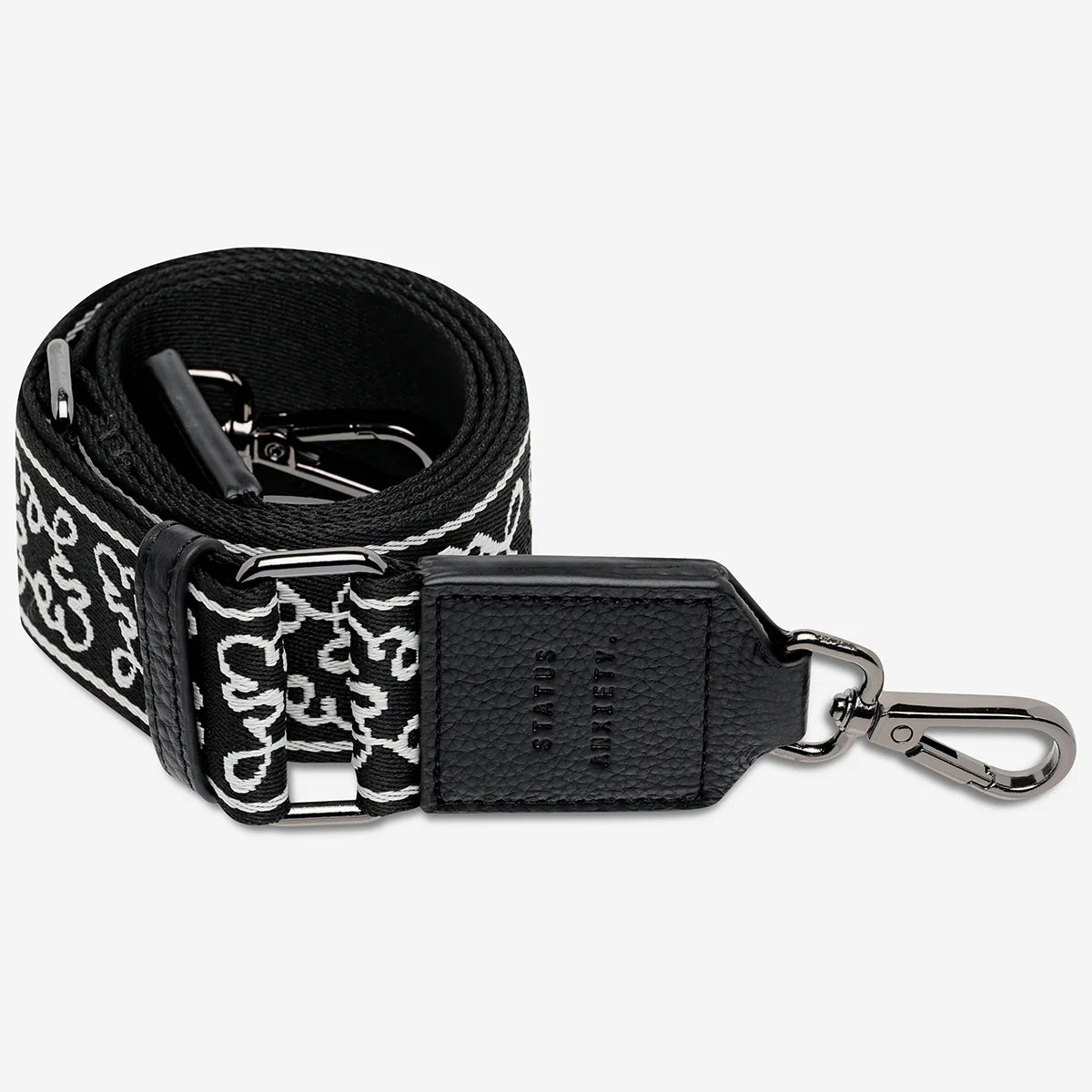 Status Anxiety Jacquard Strap - Black