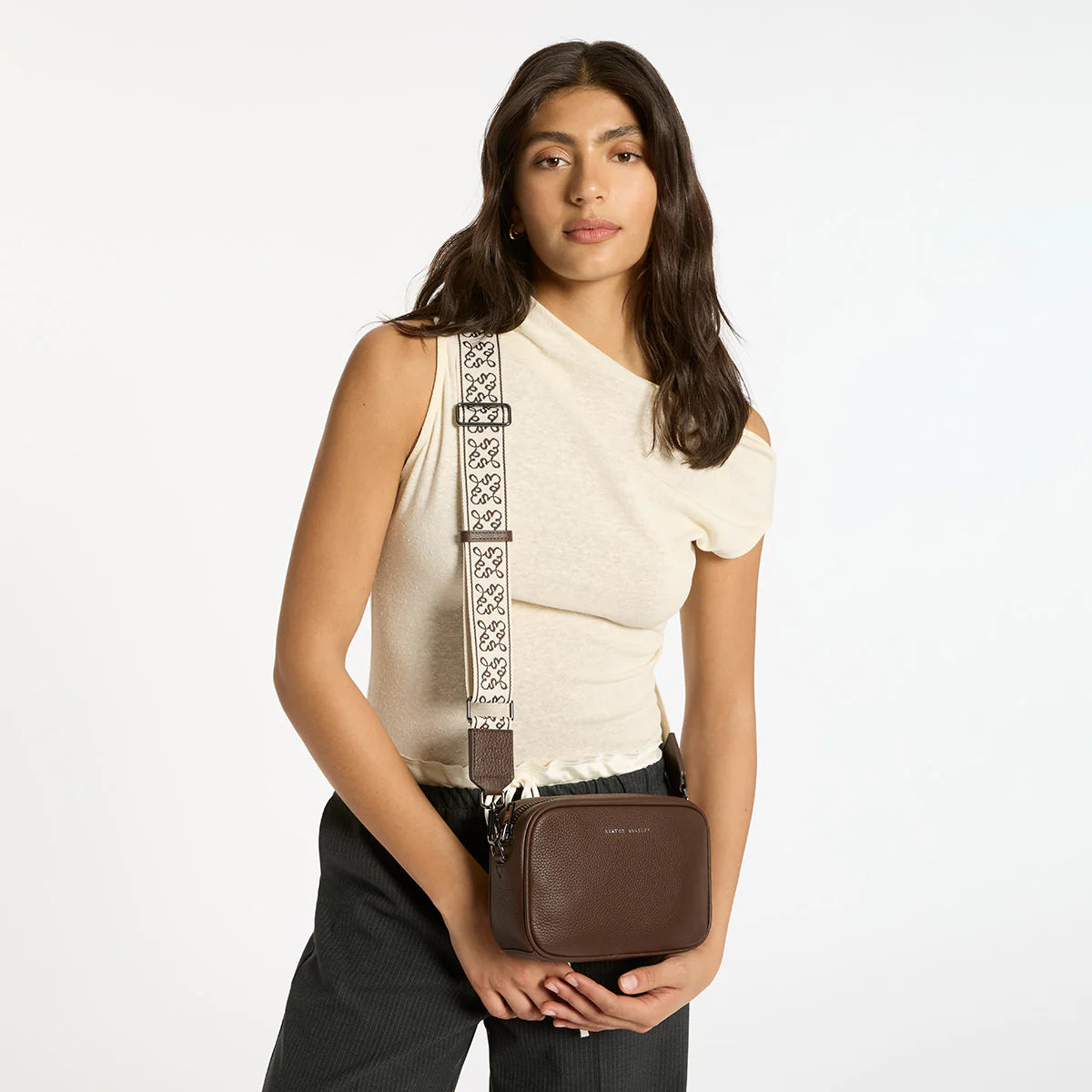 Jacquard Strap - Cocoa