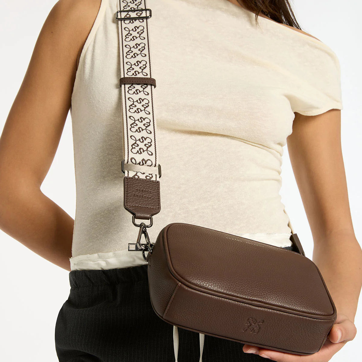 Jacquard Strap - Cocoa