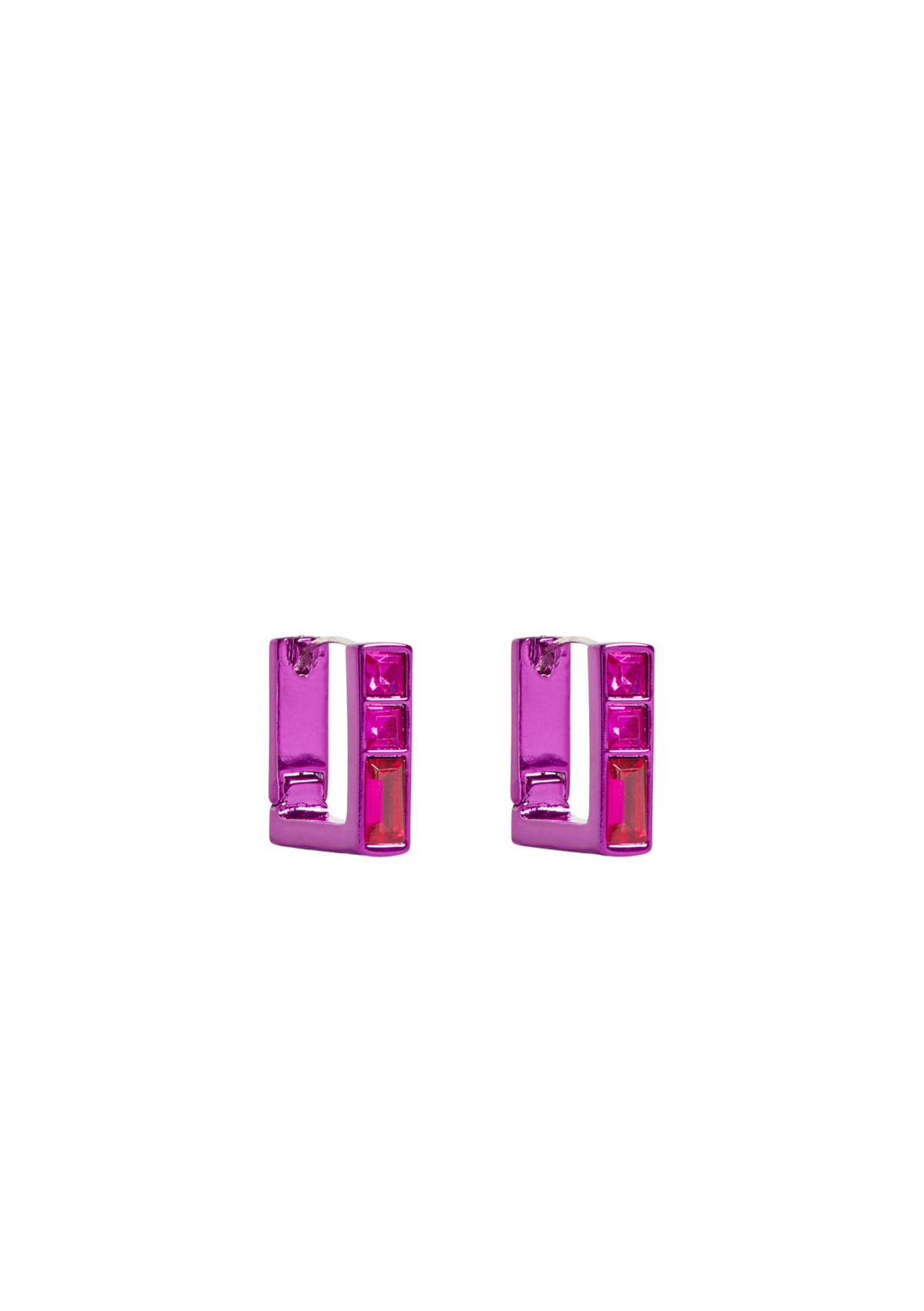 Elk Jilsa Small Hoop Earrings - Fuchsia