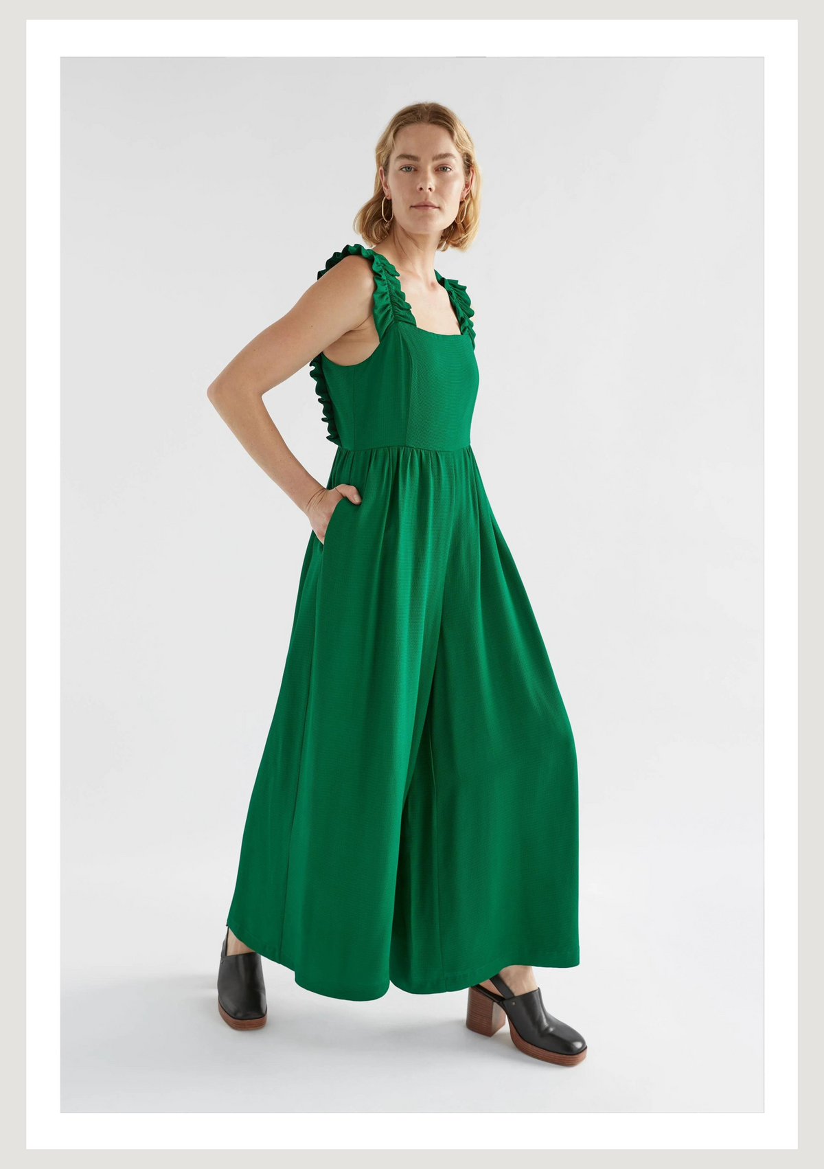Green top jumpsuit nz