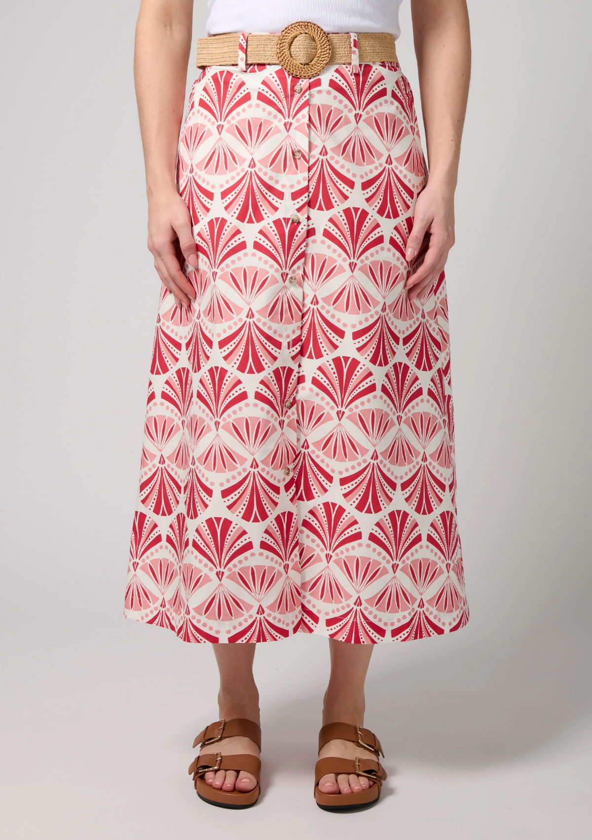 Stella + Gemma CLEARANCE Kate Skirt - Sorbet in Sicily