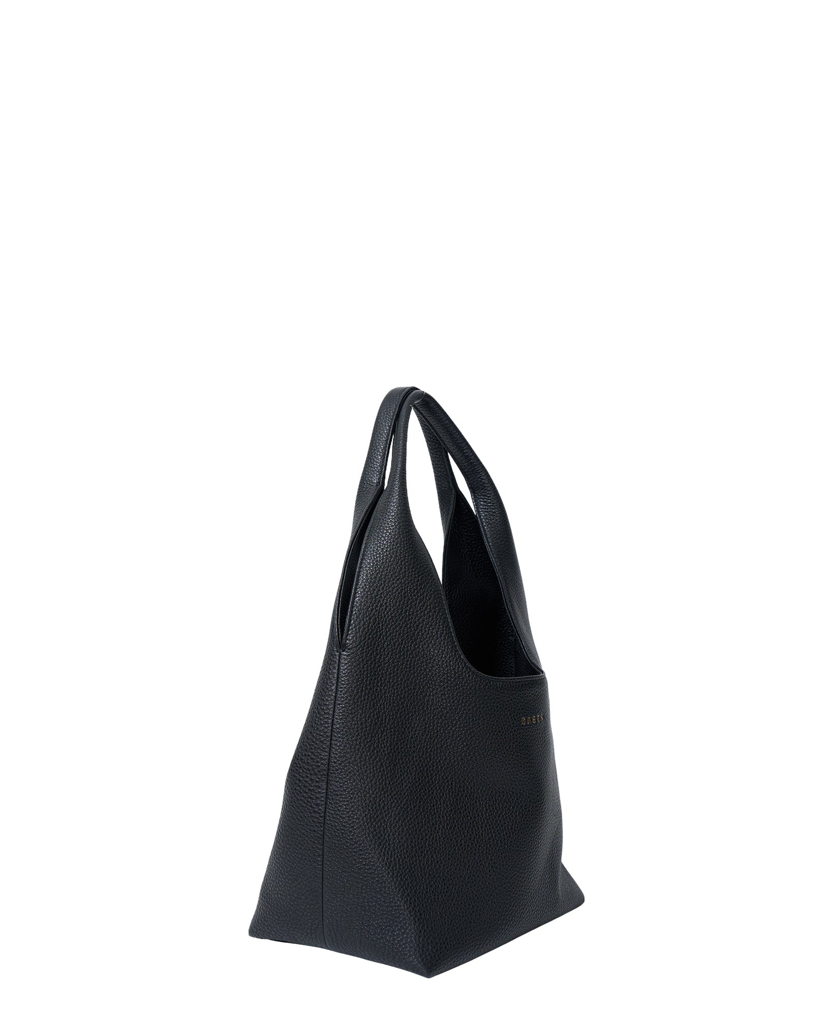 Kiki Shoulder Bag - Black Lightly Milled