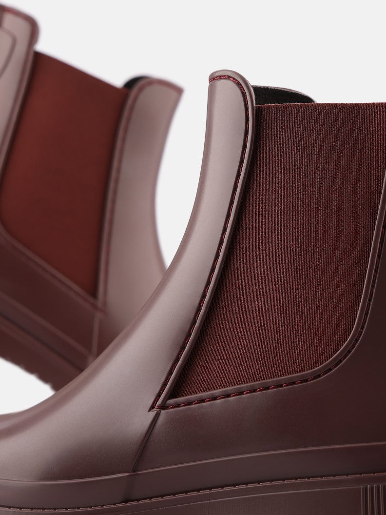 Lemon Jelly Kirby Gumboots - Dark Cherry