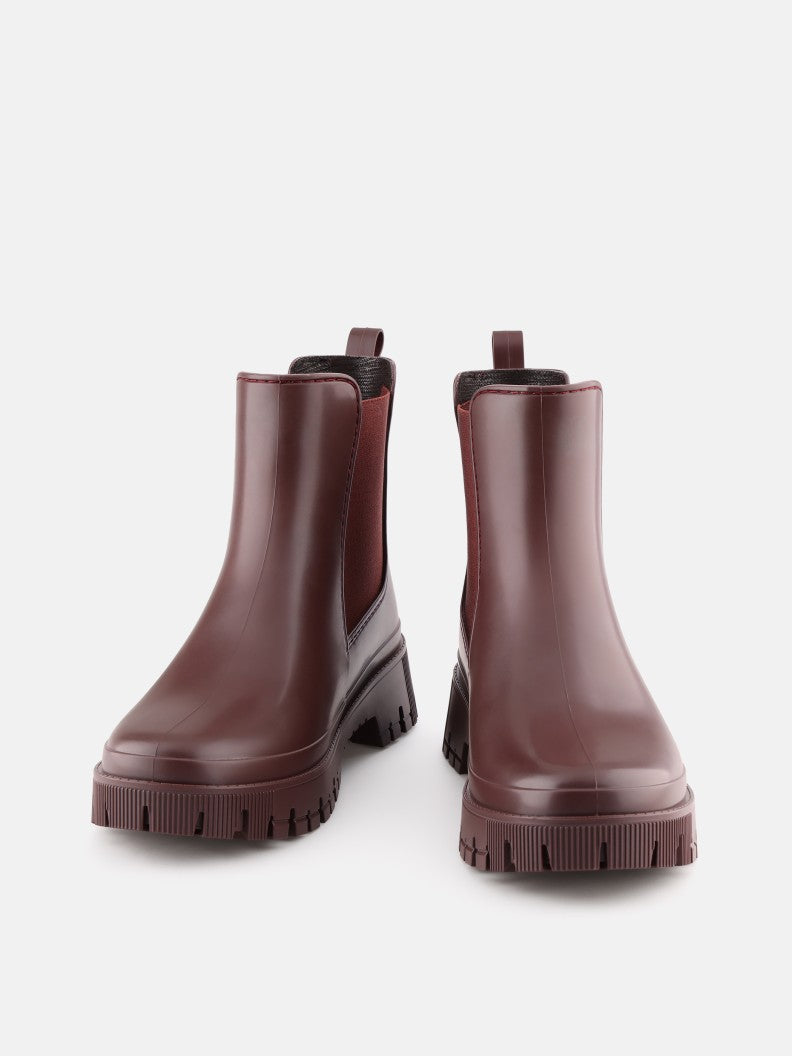 Lemon Jelly Kirby Gumboots - Dark Cherry