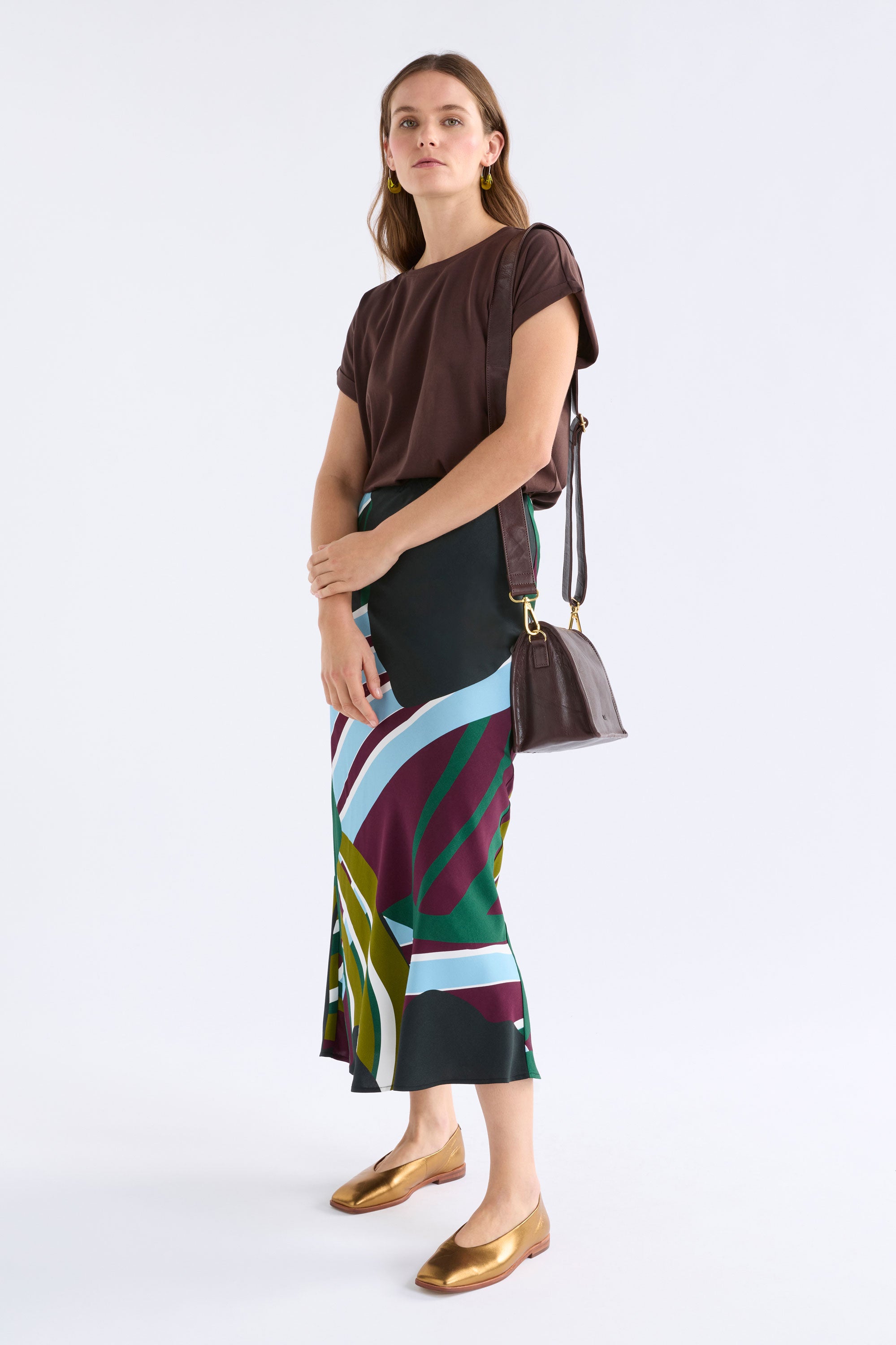 Kobaii Skirt - Stribe Print
