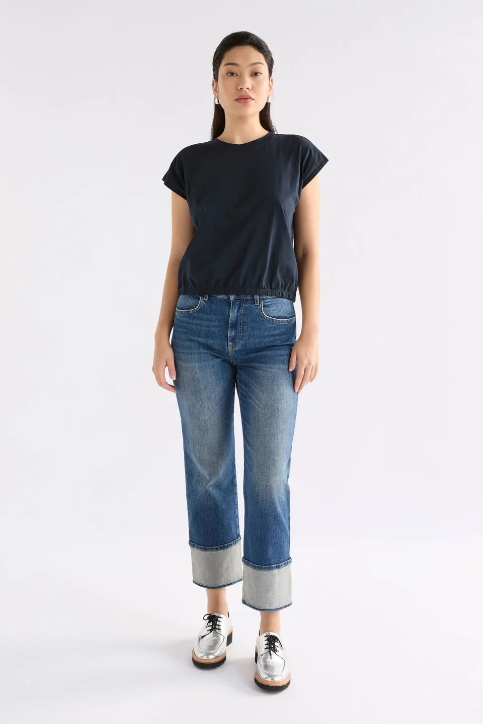 Elk Kruis Tee - Space Blue