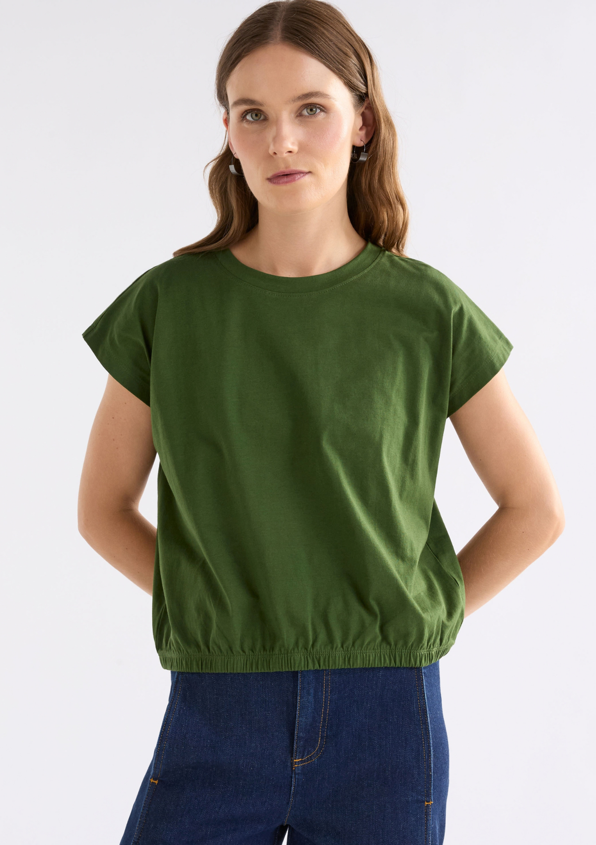 Elk Kruis Tee - Olive
