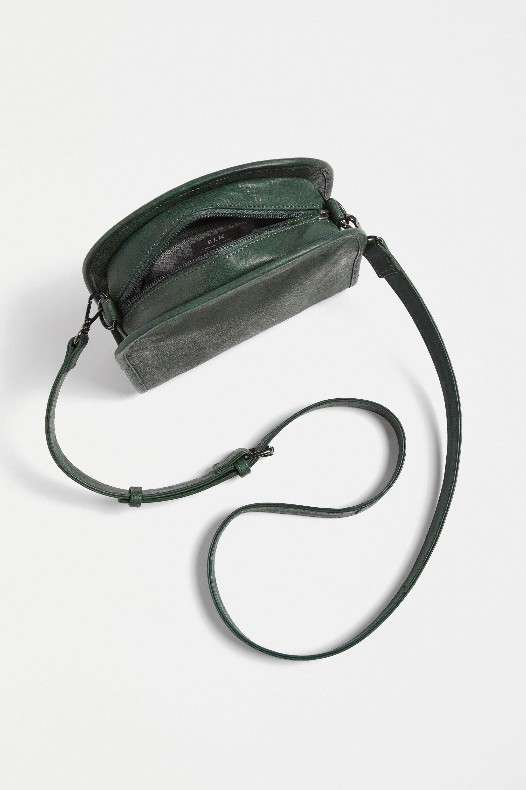 Kurva Crossbody Bag - Forest Green