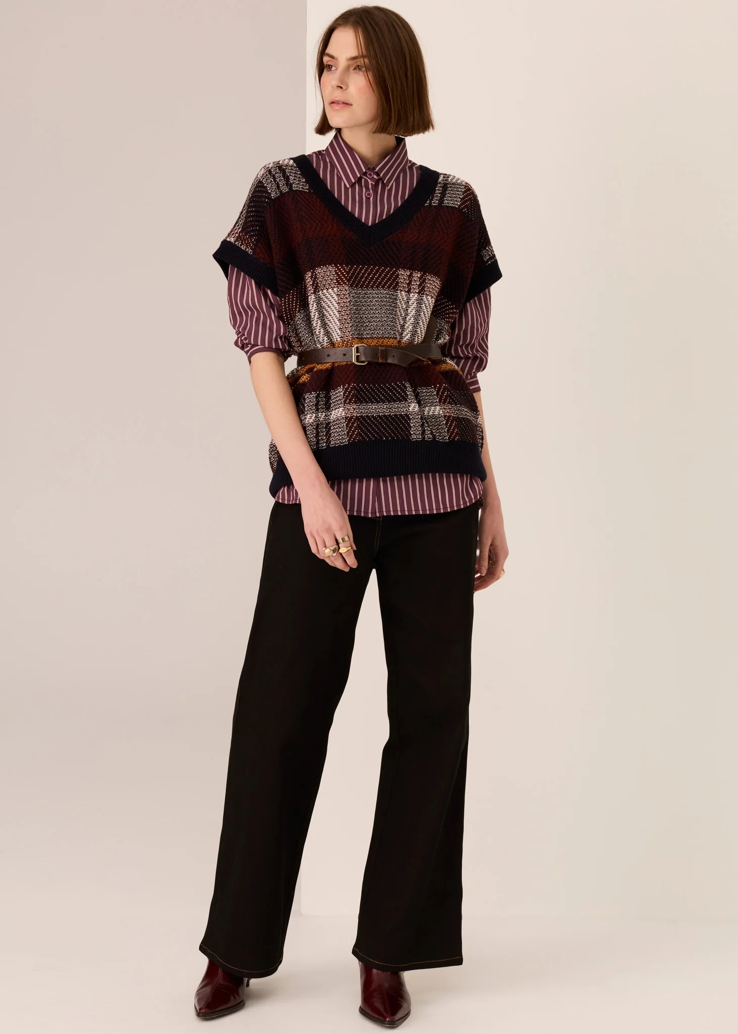 Lana Wide Leg Jean - Black