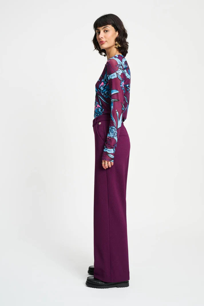 Pom Amsterdam Lara Pants - Plum