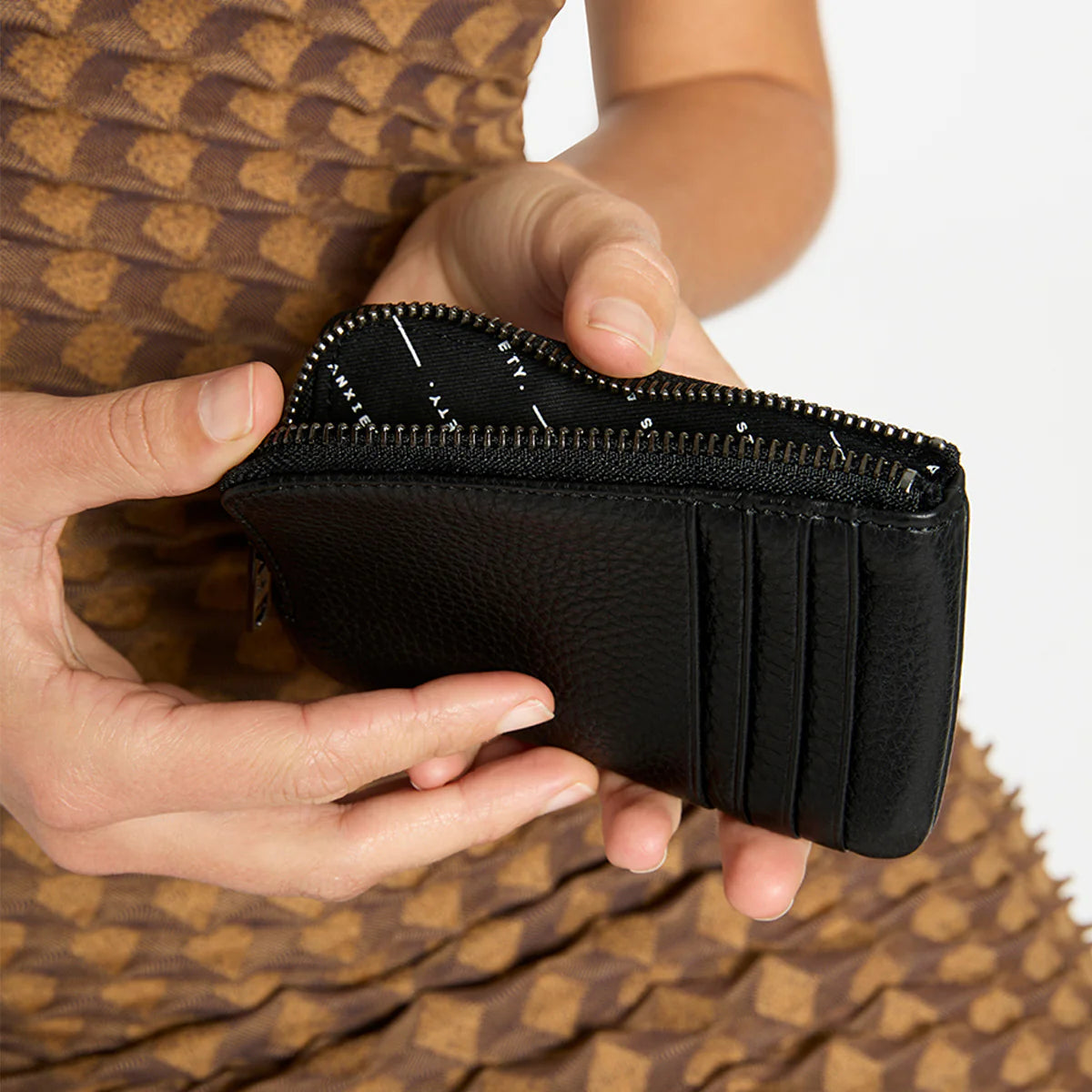 Status Anxiety Left Behind Wallet - Black