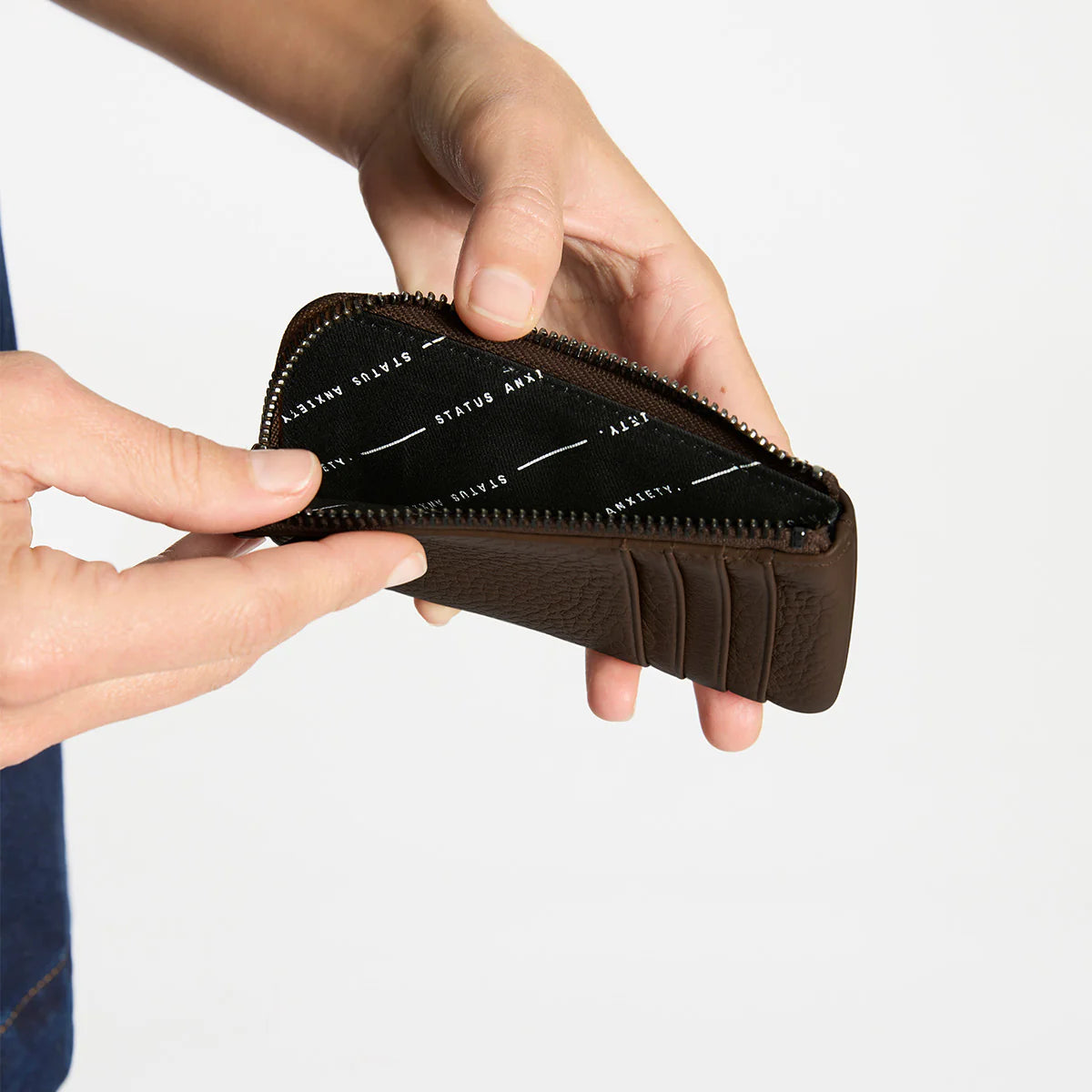 Status Anxiety Left Behind Wallet - Cocoa