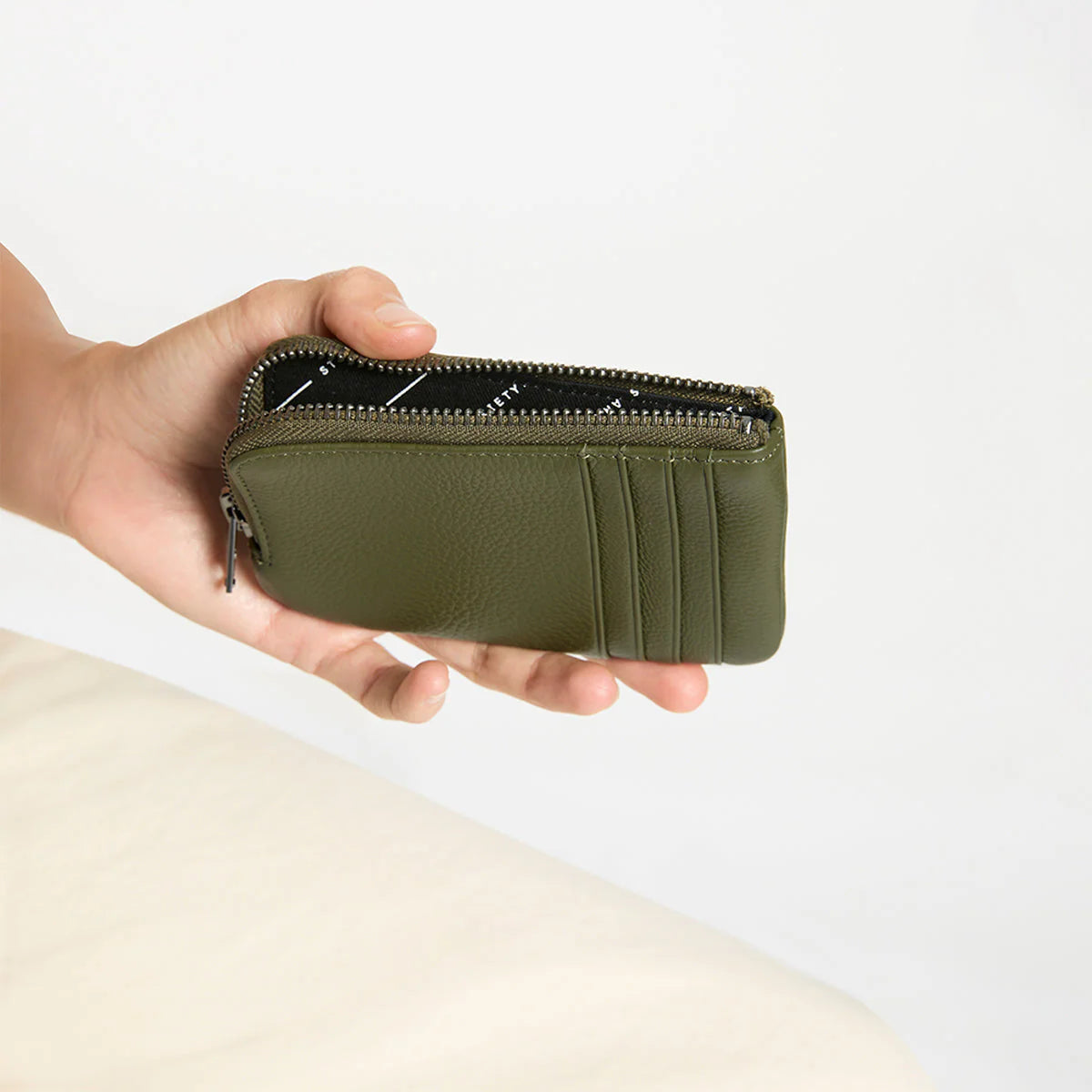Status Anxiety Left Behind Wallet - Khaki