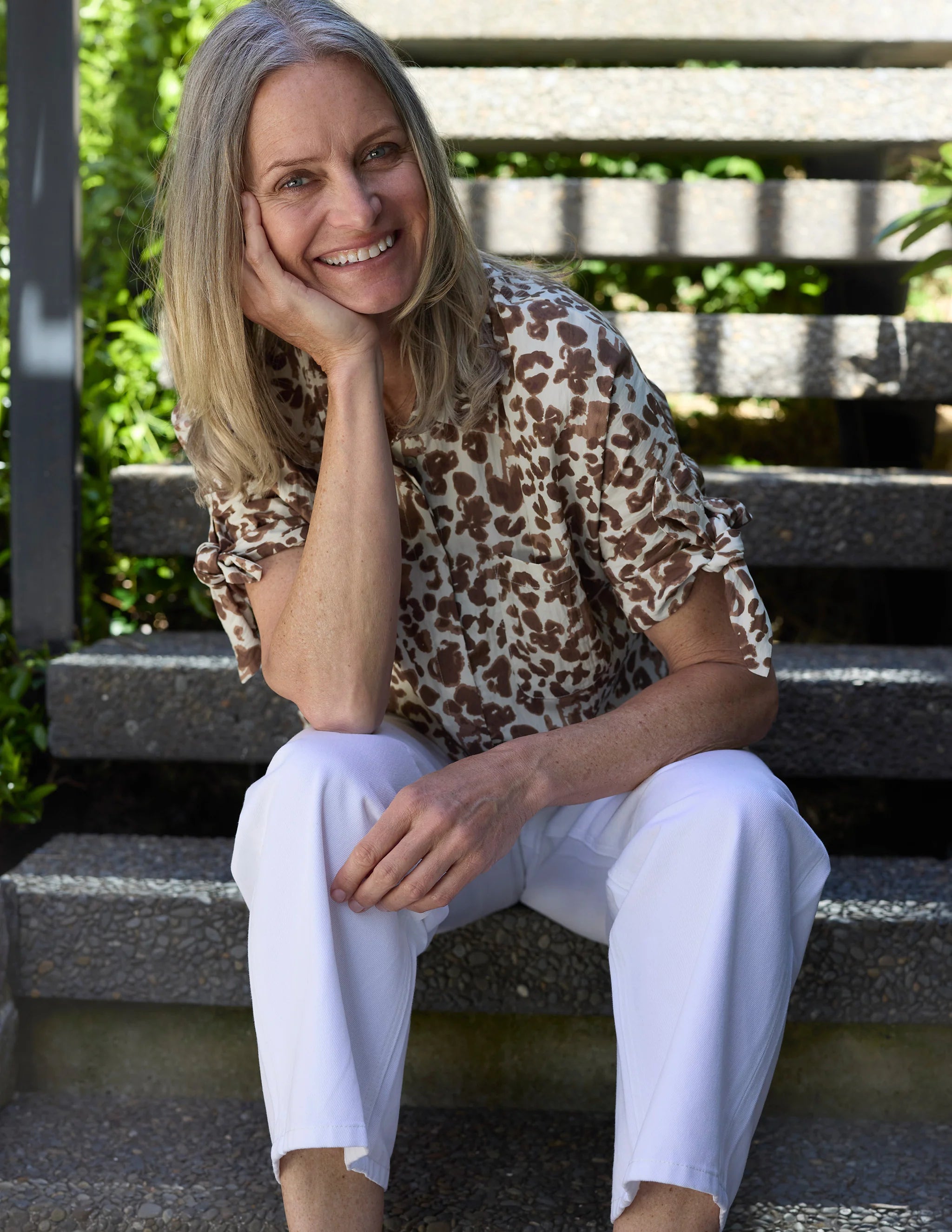 Leo Blouse - Summer Leopard