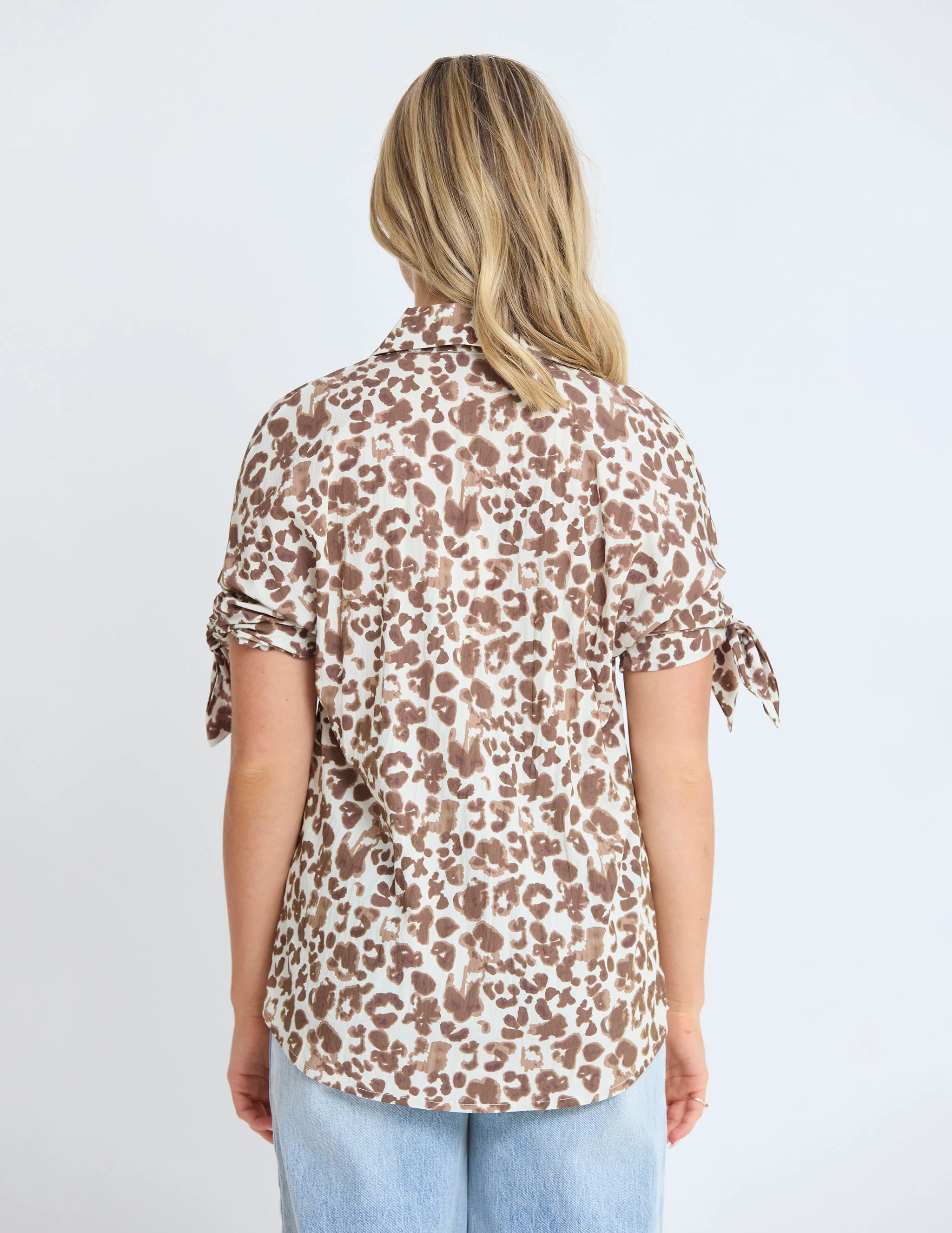 Leo Blouse - Summer Leopard