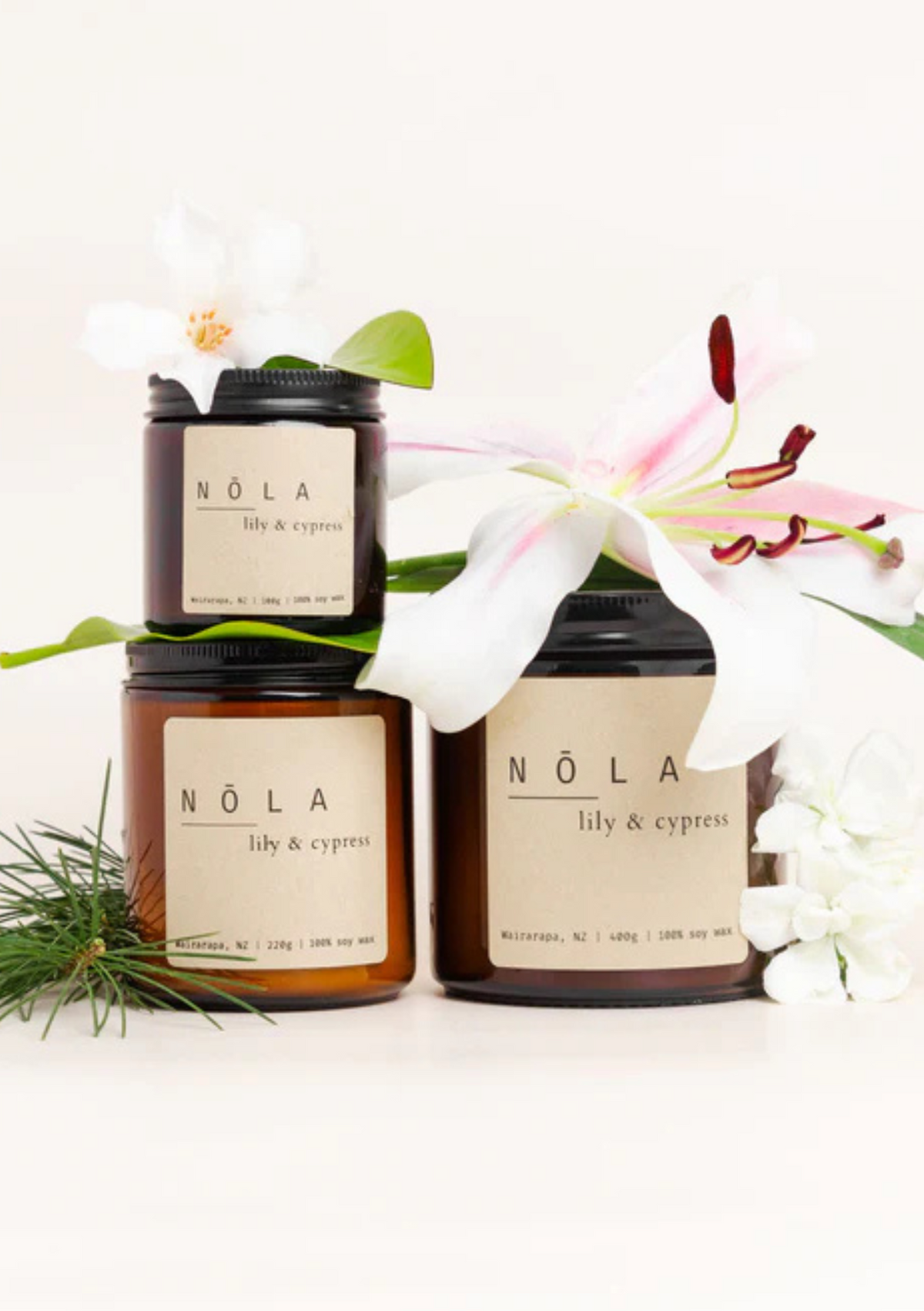Nola Lily & Cypress Candle