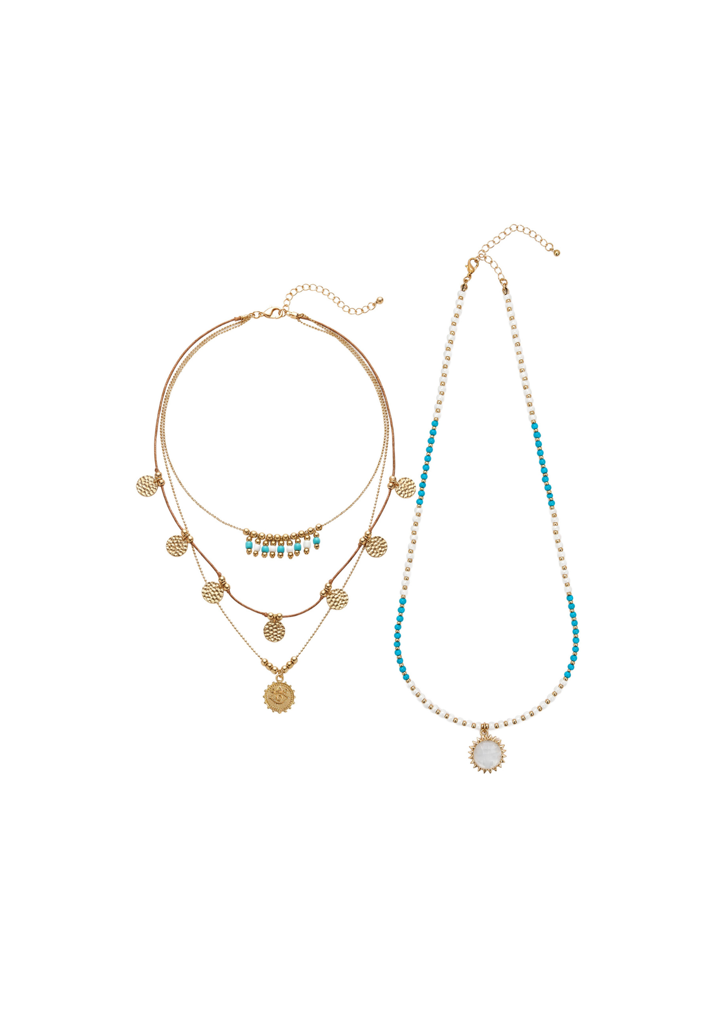 Maggie Necklace Set - Turquoise