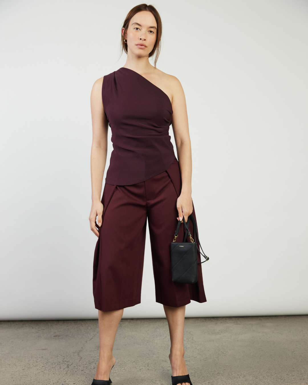 Maggie Crossbody Bag - Black Bias